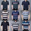 Camisas Polo de Verano para Hombres de Mediana Edad y Mayores con Cuello, Camisetas de Manga Corta de Negocios, Tops Sueltos para Hombre, Camisas Polo, Ropa al por Mayor