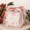 Caixa de Doces de Casamento Criativa Nova Mais Vendida Pintada à Mão Estilo Ins Pequena Rosa Fresca Linglan Lírio Íris Flor de Cerejeira Tulipa