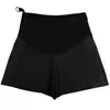 Pantalones de Maternidad Transpirables Casuales Tallas Grandes 100 kg Sueltos Cómodos Cintura Alta Soporte Abdominal Pantalones Cortos Versátiles para el Embarazo