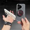 Disipación de calor hueca y transpirable para la funda del teléfono Huawei Pura70Pro, soporte de varilla de tracción invisible Pura70, ultrafino