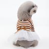 Ropa para Mascotas Ropa para Perros Vestido Falda Falda de Gasa en Stock Venta al por Mayor Estilo Princesa Vestido para Mascotas Ropa para Perros Grandes