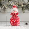 Saco de maçã atacado caixa de embalagem de frutas de segurança de Natal Caixa de presente decorativa de Natal Saco de presente de doces pequeno para crianças
