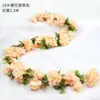 Rattan Simulando Flor de Cerejeira, Trepadeiras Artificiais, Flores de Plástico, Flores de Seda, Tubos de Água de Ar Condicionado, Decoração de Teto Interno Enrolada e Bloqueadora