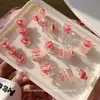 Pasador de Corazón Rosa para Mujer, Pin Lateral para la Frente, Accesorio para el Cabello, Pinza de Garra Linda de Verano para Flequillo, Adorno para el Cabello