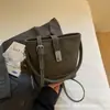 Bolso Cubo Estilo Francés para Mujer 2026 Nuevo Color de Moda Bolso de Hombro con Bloques de Color Bolso de Mano de Nicho para Viajes Diarios Bolso Pequeño Cruzado para Mujer