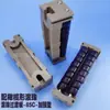 Accesorios para Transportadores: Placa de Transición con Rodamiento de Bolas en Azul/Morado/Blanco, Placa de Conexión de Línea, Placas de Transición de Plástico de Dos y Tres Filas