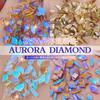 Wen Elfo con Explosiones Rojas de Internet Joyería para Uñas Arte de Uñas Diamante Aurora Fantasma de la Ópera Diamante Morado con Forma Cristal Plano para Uñas Rhinestone