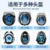 Capacete para Motocicleta Elétrica com Acolchoamento Interno que Não Achata o Cabelo, Ventilado e Respirável, Antiodor, Almofada Respirável Universal