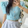 Ropa de Mujer - Ropa de Mujer Coreana de Alta Calidad de Dongdaemun - Abrigo Corto de Tweed