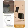 Mesita de noche de madera maciza ultradelgada, negra, mueble estrecho de 20 cm para dormitorio del hogar, mueble de mesita de noche para espacios estrechos ultradelgado, éxito de ventas 2026