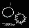 Pulseira de Gema Gota d'Água Reykjamak Sentido Antigo Banhada a Ouro 18K Topázio Azul Água Zircônia Irregular Pulseira
