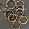 Acessórios de joias DIY de hardware chaveiro de metal anel único pendurado vários estilos corrente pendurada chaveiro pingente de boneca