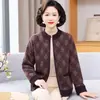 2026 Nueva Chaqueta Versátil Adelgazante Talla Grande Rejuvenecedora de Moda Casual para Invierno y Primavera para Madres de Mediana Edad