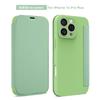 Adecuado para Funda de Teléfono de Silicona Líquida para iPhone17, Funda de Cuero de Color Puro, Funda Protectora Anti-Caídas con Sensación de Piel para Apple 16Promax