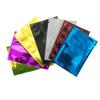 Bolsa de máscara facial plana aluminizada de color bolsa de polvo cosmético bolsa a prueba de humedad bolsa de embalaje de alimentos bolsa de vacío bolsa de papel de aluminio