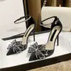 Nueva Colección Primavera/Verano 2026: Tacones Altos de Moda, con Tiras y Punta Fina, Sandalias Versátiles de Hada Estilo Francés para Mujer