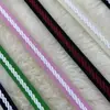 Cinta Jacquard Rayada Nueva de 1 cm para Textiles del Hogar, Bolsas, Ribetes de Sombreros, Tiras Laterales de Ropa Infantil y Accesorios de Vestimenta