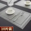 Manteles individuales de estilo occidental de lujo ligero para uso en el hogar y hoteles, modelo nuevo 2025 para platos, manteles aislantes del calor para mesa de PVC