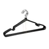 Cabide de Secagem de Roupas Universal Antiderrapante para Casa Aço Inoxidável Sem Marcas Cabide de Plástico Revestido Antiderrapante Varal de Roupas Cabide de Roupas Atacado