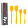 Herramienta para hornear de silicona de una pieza, 6 piezas, raspador de mantequilla, raspador de pastel, espátula para crema de pastel, herramienta para hornear