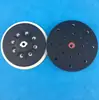 Disco de lijado en seco No. 5, Almohadilla de Lijado 150-5, Cabezal de Lijado para Lijadora en Seco Disco Suave, Papel de Lija de 6 Pulgadas con 17 Agujeros, Accesorios Universales para Lubeishi