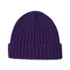 Gorro de Mezcla de Lana para Otoño e Invierno, Gorro Unisex de Lana Cálido Engrosado para Clima Frío, Gorro de Punto con Protección para los Oídos para Exteriores, Gorro de Punto de Exportación