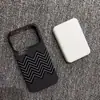 Capa de Celular Magnética com Carregamento para Xiaomi 17Promax Padrão Kevlar Xiaomi 15Spro Capa Protetora Meia-Cobertura Ultra-Fina