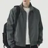 Marca da Moda Versátil Primavera/Outono Novo Estilo Cor Sólida Patchwork Simples Para Ir ao Trabalho Roupa de Trabalho ao Ar Livre Jaqueta Cardigã Fashion