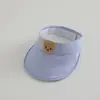 Sombrero de bebé coreano Yipan, nuevo sombrero de sol de oso de dibujos animados de verano para salidas, sombrero de protección solar, gorra visera para bebé