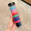 Goma para el cabello de color marrón lechoso, alta elasticidad, duradera, para mujeres, simple, tipo toalla, nuevo accesorio para el cabello