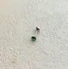 Pendientes de Acero Inoxidable con Zirconia de Cuatro Garras Más Vendidos de Amazon Pendientes Populares Transfronterizos Joyería para Piercings Corporales Venta al por Mayor