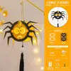 Lámpara de proyección decorativa de Halloween bolsa de materiales DIY hecha a mano para niños linterna lámpara de calabaza accesorios para actividades de jardín de infantes