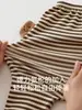 Pantalones de algodón suave Clase A para bebé de otoño, ropa exterior para bebé de pierna ancha, pantalones casuales a rayas con cara sonriente para niños
