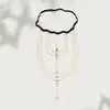 La Cadena de Pierna Más Popular de Amazon, Elegante Colgante de Estrella de Cinco Puntas, Sexy Versátil, Borla, Cadena Corporal Multicapa