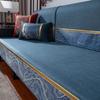 [Personalizado] Nuevo Cojín de Sofá de Madera de Palisandro Estilo Chino, Cojín Especial para Camas de Madera Maciza, Cojín de Asiento Jacquard de Estilo Nacional de Gama Alta