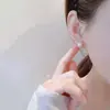 Brincos Quadrados Geométricos de Pérola Xinmia 2026 Novo Estilo Brincos Elegantes Exquisitos de Alta Qualidade Sem Perfuração Presilhas de Orelha