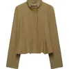 Ropa europea y americana para mujer transfronteriza, popular en AliExpress, moda estilo francés casual ajustada falda corta con chaqueta