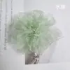 Organza de Camelia con Borde Quemado Temperamento Super Hada Flores de Tela 3D Pinza para el Cabello Flor para la Cabeza Accesorios para Ropa