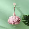 Bolinha de banho fofa de sorvete, adequada para homens e mulheres, pode ser usada para banho e esfoliação, uma ótima ferramenta de banho para crianças e bebês, de alta qualidade e durável, tamanho grande