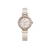 Reloj Vivian Rose Powder Reloj Rosa Oscuro Occidental Reloj de Cuarzo Saturno Banda de Acero Reloj para Mujer Pequeño Azul V Pequeño Reloj Dorado