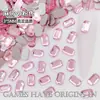 3*5mm Fundo Plano Mahjong Famoso na Internet Série Deslumbrante Cristal Irregular Decorações para Unhas Pedras Strass para Unhas Wearable