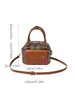 Bolso Pequeño Cuadrado Casual, Sencillo y Versátil para Mujer, Nuevo Estilo Primavera 2026, Bolso de Hombro Cruzado de Alta Gama, Elegante y a la Moda