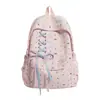 Mochila estilosa e moderna para meninas do ensino médio, com design da moda, grande capacidade e estilo versátil, perfeita para o uso diário