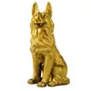 Perro de Cobre perro del zodiaco perro lobo de latón adornos para perro artículos de cobre adornos para perro