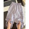 Pantalones Casuales para Niñas 2025 Verano Nuevo Elegantes Pantalones Cargo de Secado Rápido para Niñas Mayores Verano Pantalones Largos de Moda