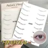 Gecomo Calcomanías 3D para Pestañas Inferiores Perezosas, Realistas y Naturales, Impermeables, a Prueba de Sudor, Larga Duración, Anti-Caída, Convenientes, Mismo Estilo que Influencers Populares de Tiktok