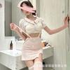 Drunk Cellar Roupa Íntima Sexy Plus Size Puro Desejo Role Play Uniforme de Enfermeira Fofo Saia Sexy no Quadril Não Precisa Tirar Tentação