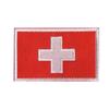 Bandera de Tela Bordada de los Cinco Reinos Escandinavos Islandia Noruega Sueco Danés Finlandés Suizo Brazalete Velcro Sello