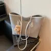 Bolso de Piel Suave con Estampado de Leopardo Retro para Mujer Nuevo Otoño e Invierno 2025 Bolso de Hombro de Gran Capacidad Bolso de Mano Tipo Tote de Moda para el Trabajo