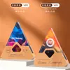 Personalización de Trofeo de Cristal Creativo Madera Maciza Competencia Infantil Medalla de Honor Ceremonia de Premiación de Empleados de Empresa